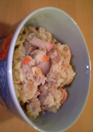 給料日前?の炊き込みごはん-レシピのメイン写真