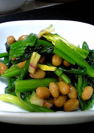 ほうれん草の納豆和え-レシピのメイン写真