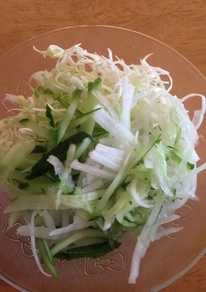 野菜の組み合わせで美味しいサラダ-レシピのメイン写真