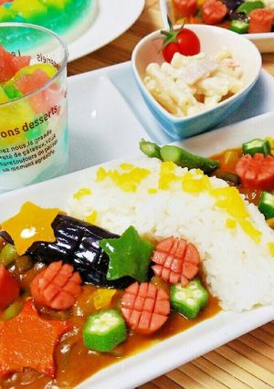 七夕にも♪天の川な夏野菜カレー★-レシピのメイン写真