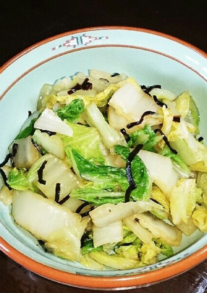 白菜の塩昆布和え-レシピのメイン写真