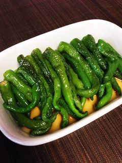 ししとうの揚げ浸し めんつゆで☆-レシピのメイン写真