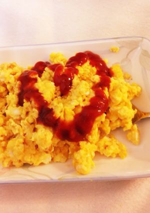 朝食にオススメ☆チーズinエッグ-レシピのメイン写真