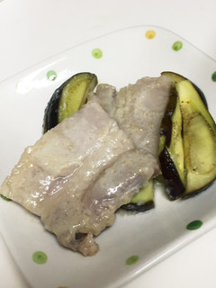 水ナスと豚バラの塩麹蒸し-レシピのメイン写真