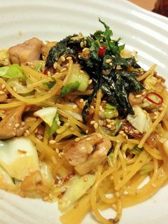 白だし簡単和風パスタ-レシピのメイン写真