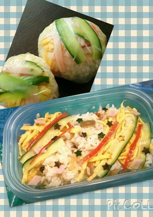 ずぼらさんの七夕弁当☆-レシピのメイン写真