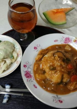 血管ダイエット386（ノンオイルカレー）-レシピのメイン写真