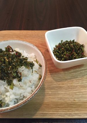 にんじん葉のピリ辛ふりかけ-レシピのメイン写真