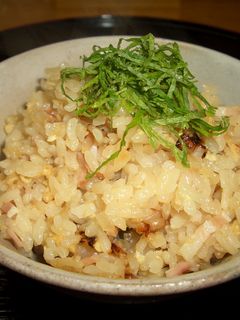 梅とベーコンの炊き込みご飯-レシピのメイン写真