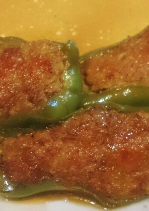 サッパリしたピーマンの肉詰め-レシピのメイン写真