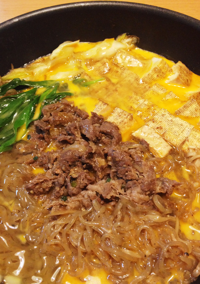 コストコのプルコギビーフで簡単すき焼き風-レシピのメイン写真