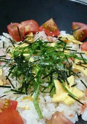 ずぼら七夕寿司-レシピのメイン写真