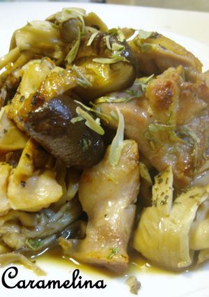 チキンときのこのハーブマリネ焼き-レシピのメイン写真