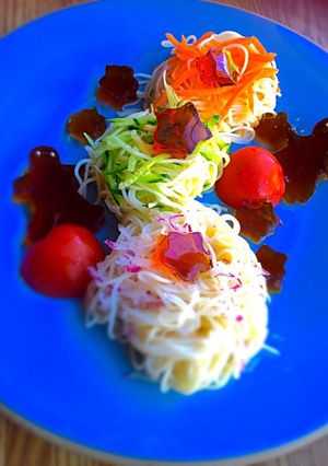 七夕素麺-レシピのメイン写真