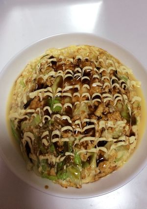 ヘルシー！お好み焼き-レシピのメイン写真