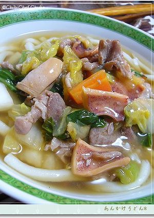 あんかけうどん-レシピのメイン写真