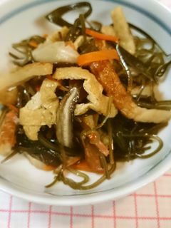 刻み昆布の煮物-レシピのメイン写真