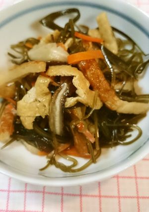 刻み昆布の煮物-レシピのメイン写真