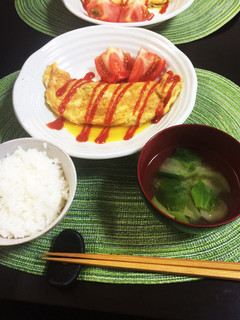 3行程で簡単!朝食に♪キャベツナオムレツ-レシピのメイン写真