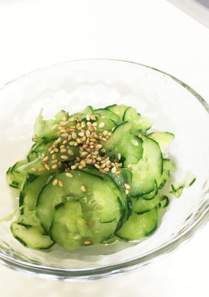 やみつき!きゅうりの甘酢あえ-レシピのメイン写真