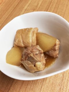 お酢でサッパリ! 鶏肉と大根の醤油煮-レシピのメイン写真