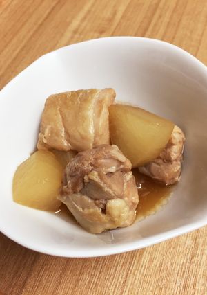 お酢でサッパリ! 鶏肉と大根の醤油煮-レシピのメイン写真