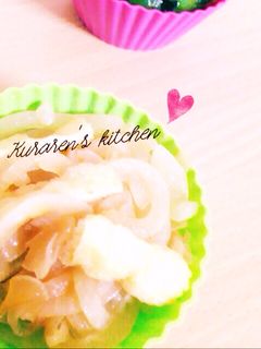 *弁当おかず*玉ねぎの青じそマヨ炒め-レシピのメイン写真