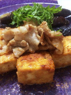茄子と豆腐の味噌焼き-レシピのメイン写真
