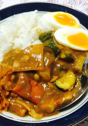 ☆きゅうりが決め手のポテトサラダカレー☆-レシピのメイン写真