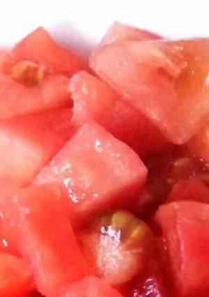 超かんたん!!トマトの湯むき( ^^)-レシピのメイン写真