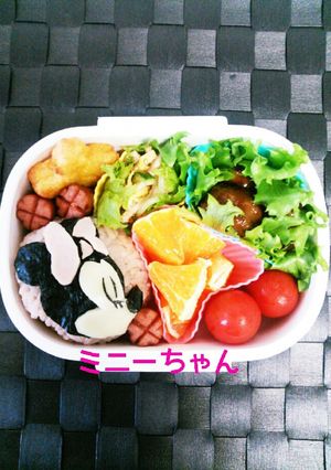 ミニーちゃん弁当-レシピのメイン写真