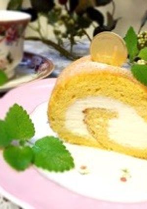 *ふわふわ別立てロールケーキ*-レシピのメイン写真