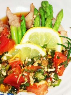 しそ巻き肉のサッパリソースかけ♪-レシピのメイン写真