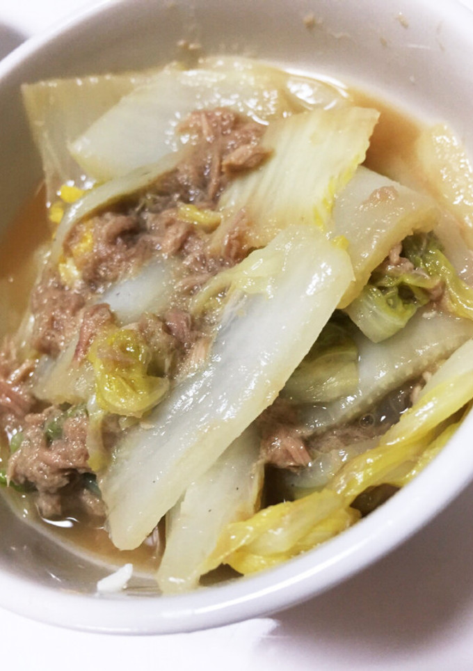*＊簡単♬白菜とツナのうまあま煮＊*-レシピのメイン写真