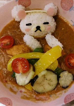 夏野菜のバターチキンカレー-レシピのメイン写真