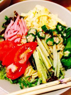 夏野菜たっぷり冷やし中華☆-レシピのメイン写真