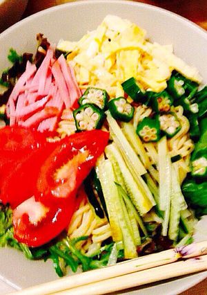 夏野菜たっぷり冷やし中華☆-レシピのメイン写真