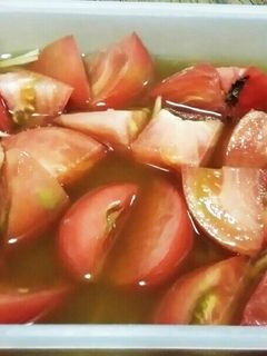 トマトのお浸し-レシピのメイン写真