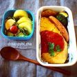 お弁当 × オムライス×無印良品ホーロー
