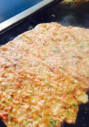 明太子チーズもんじゃ-レシピのメイン写真