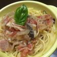 (簡単)トマトとナスの冷製パスタ