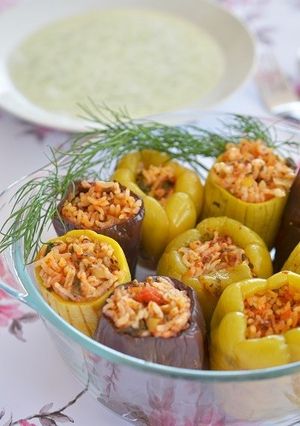 トルコ料理☆夏野菜でドルマ-レシピのメイン写真