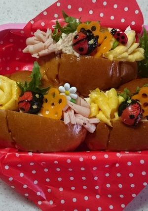 バターロールサンド-レシピのメイン写真