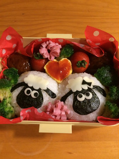 10分で完成!ひつじのショーン♡キャラ弁-レシピのメイン写真