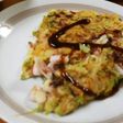 ヘルシー♪イカポテトのお好み焼き♡