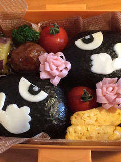 10分で完成!マリオ★キラー★キャラ弁-レシピのメイン写真