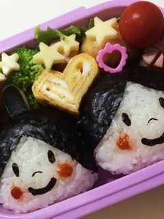 キャラ弁七夕!-レシピのメイン写真