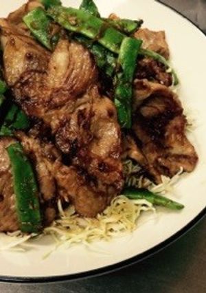 豚肩ロース肉の千切り生姜焼き-レシピのメイン写真