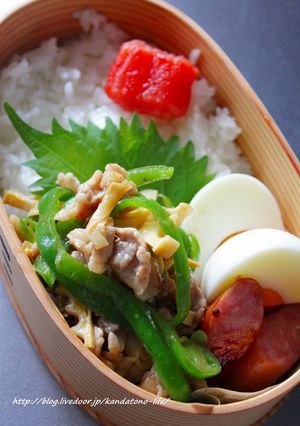 お弁当に☆黒胡椒チンジャオロース-レシピのメイン写真