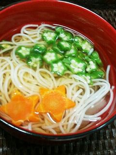 七夕に☆天の川そうめん.+*:゚+。.☆-レシピのメイン写真